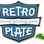 retro plate logo